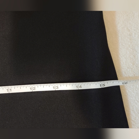 Suzy Shier Black Neck Bodycon Sheath Dress Size M - Picture 11 of 15